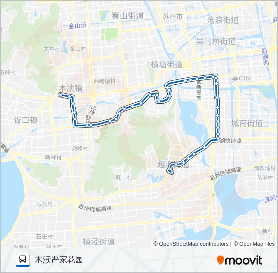 505路 Bus Line Map