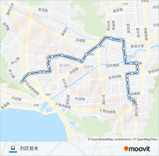 506路 Bus Line Map