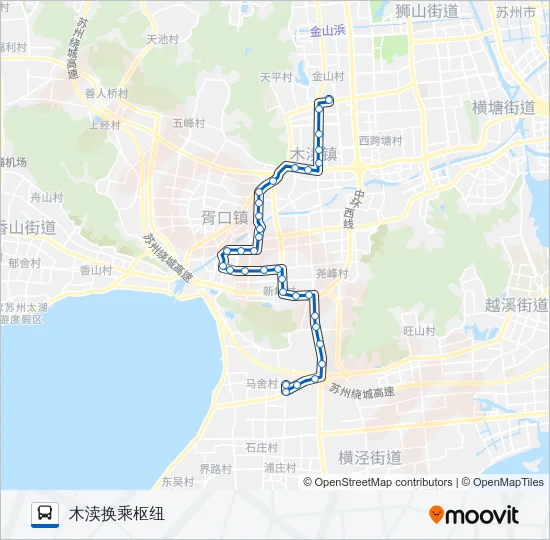 508路 Bus Line Map