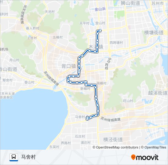 508路 bus Line Map