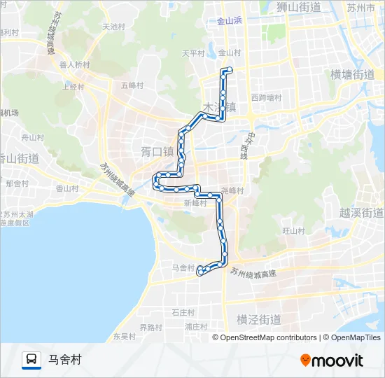 508路 Bus Line Map