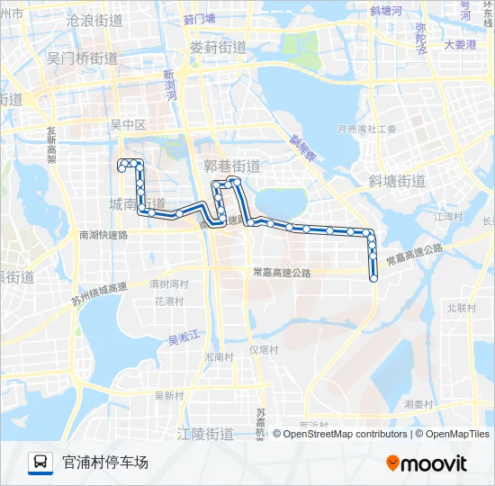 509路 Bus Line Map