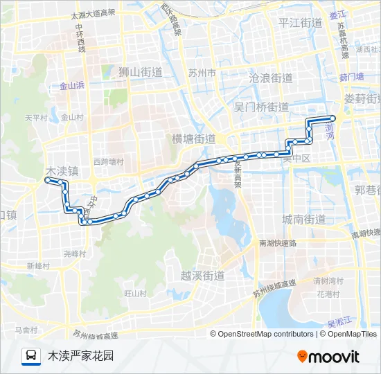 512路 Bus Line Map