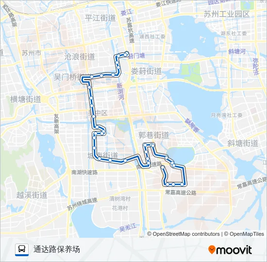 513路 Bus Line Map