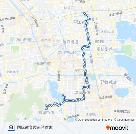 公交514路的线路图