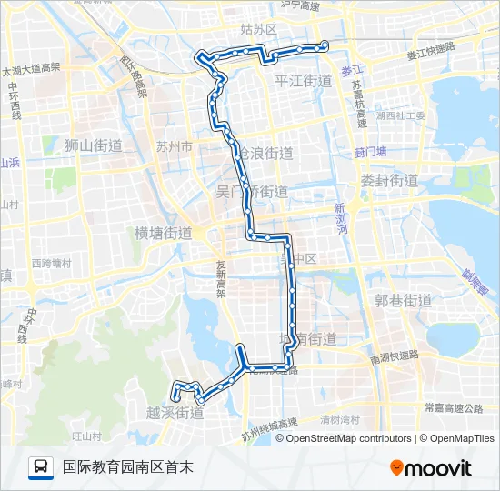 522路 Bus Line Map