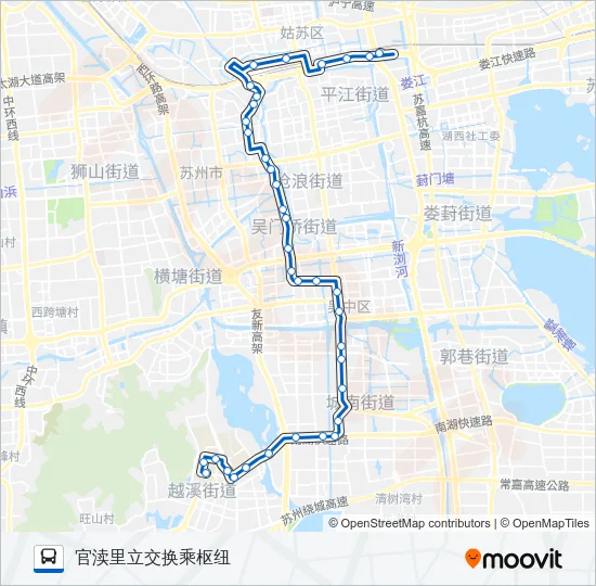 522路 Bus Line Map