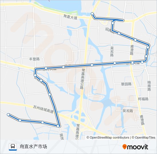 523路 bus Line Map