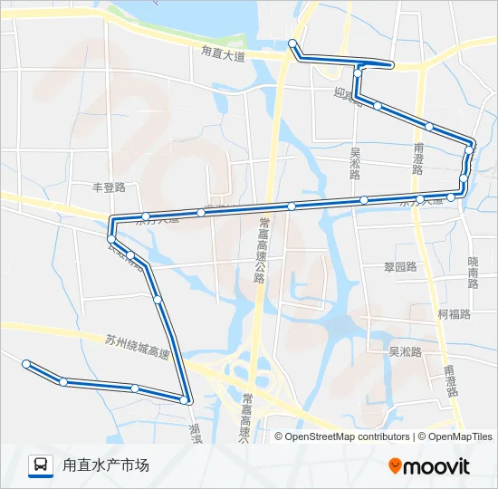 523路 Bus Line Map