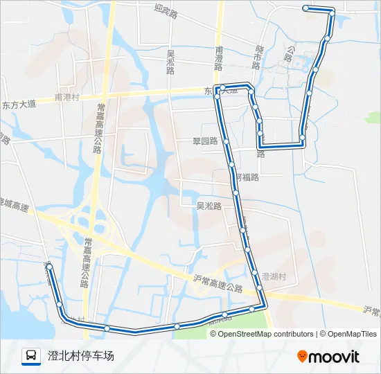 526路 Bus Line Map