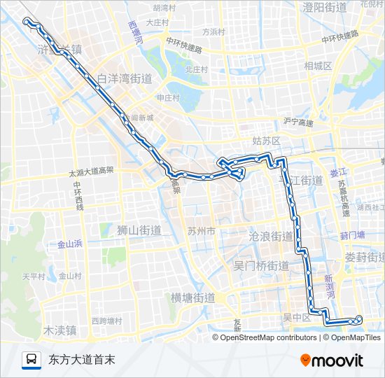 529路 bus Line Map