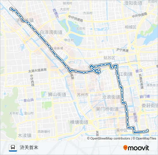 529路 Bus Line Map