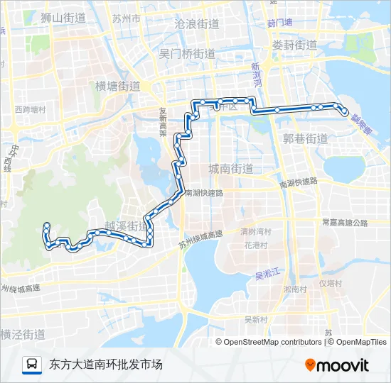 552路 Bus Line Map