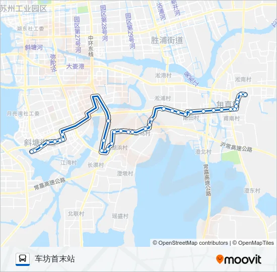 563路 Bus Line Map