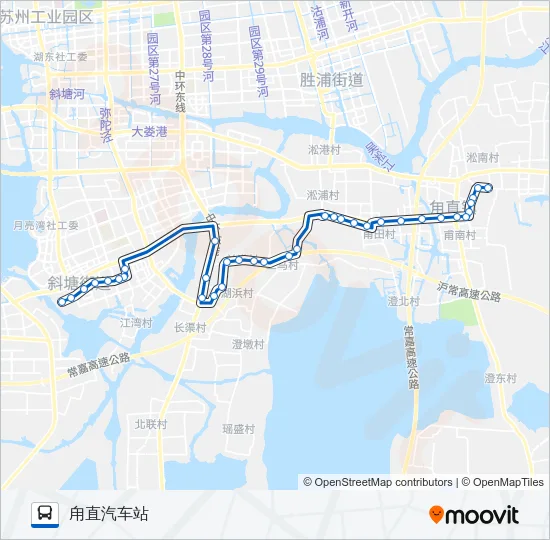 563路 Bus Line Map