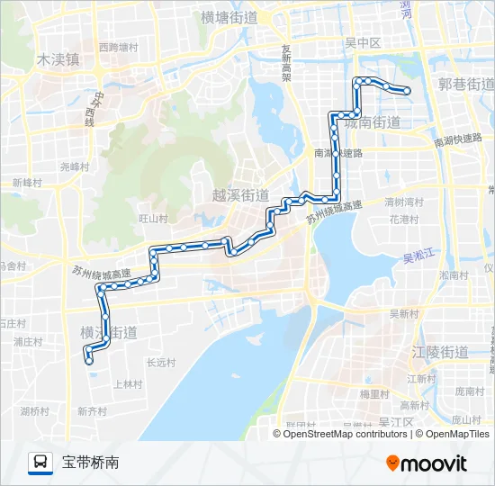 612路 Bus Line Map