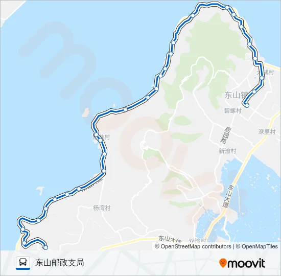629路 Bus Line Map