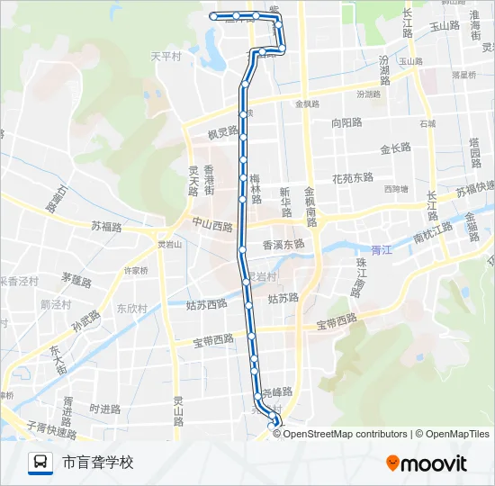 661路 Bus Line Map