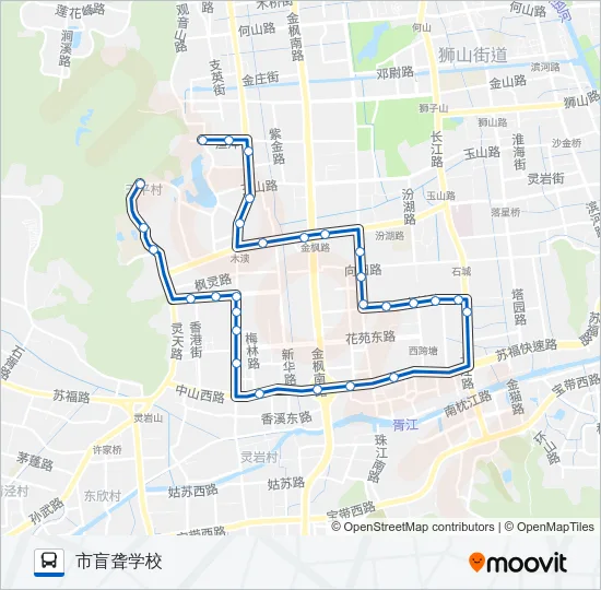 662路 Bus Line Map