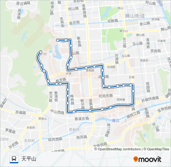 662路 Bus Line Map