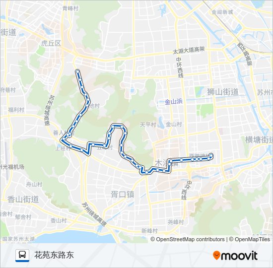 663路 bus Line Map