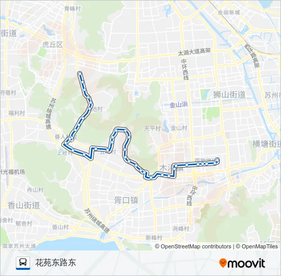 663路 Bus Line Map