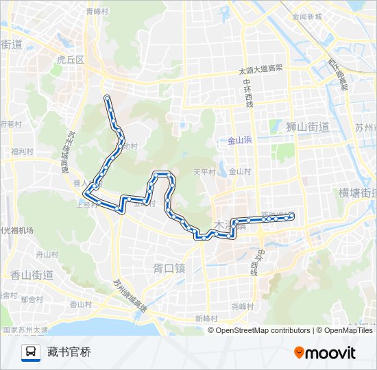 663路 bus Line Map