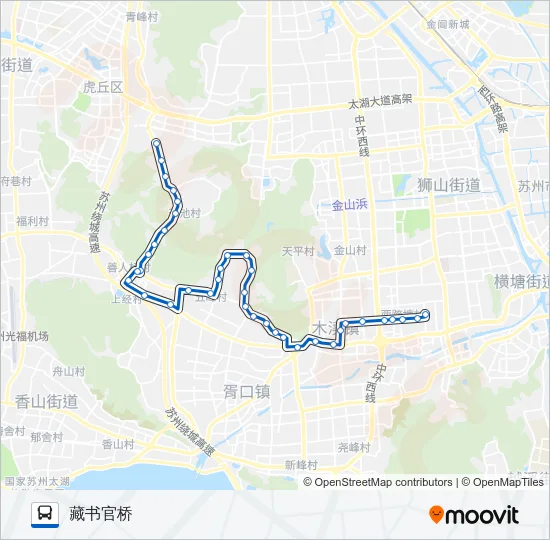 663路 Bus Line Map