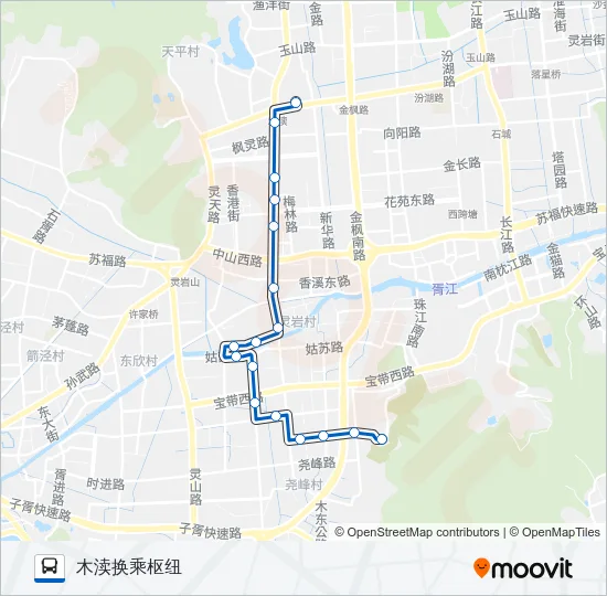 666路 Bus Line Map