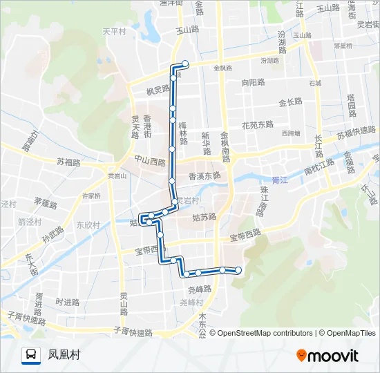 666路 Bus Line Map