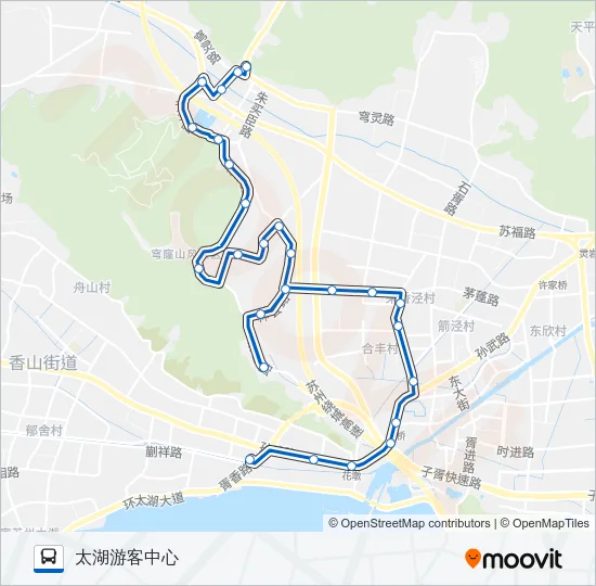 667路 Bus Line Map