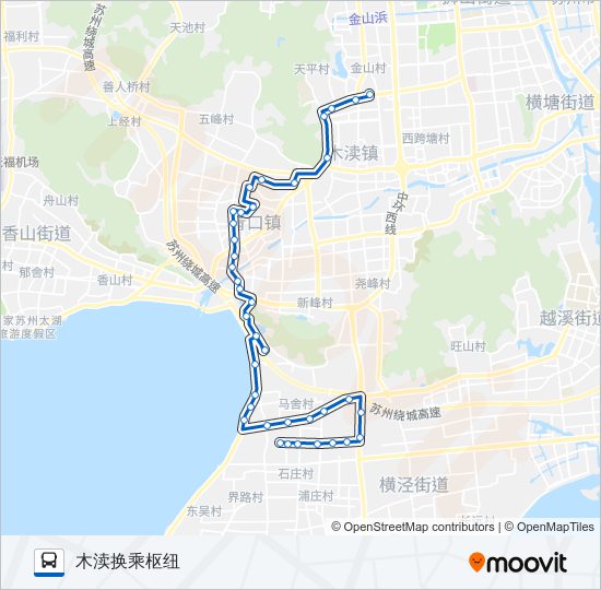 668路 bus Line Map