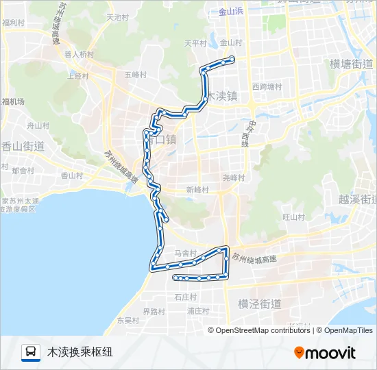 668路 Bus Line Map