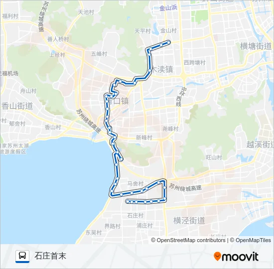 668路 Bus Line Map