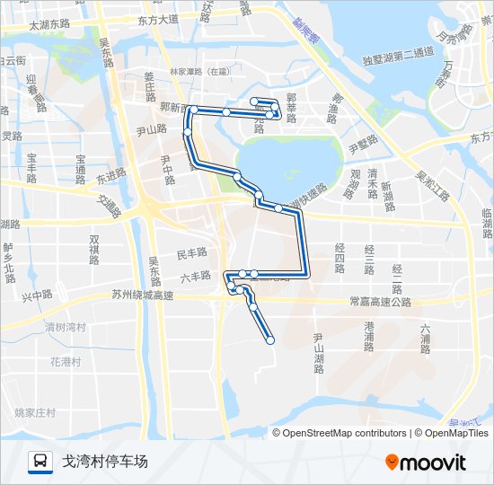 671路 bus Line Map