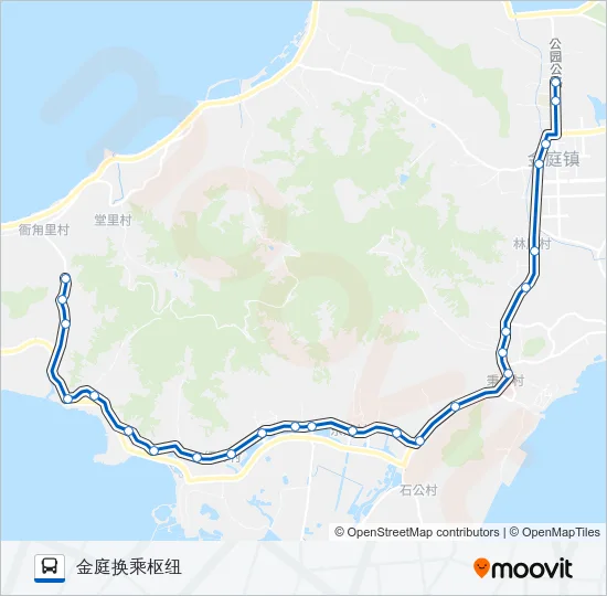 695路 Bus Line Map