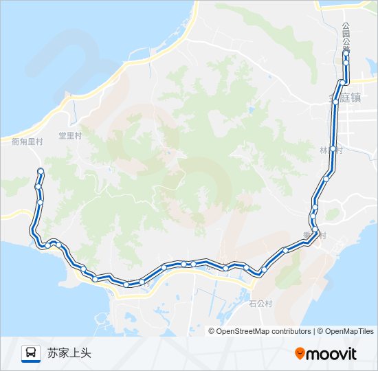 695路 bus Line Map