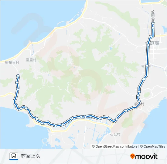 695路 Bus Line Map