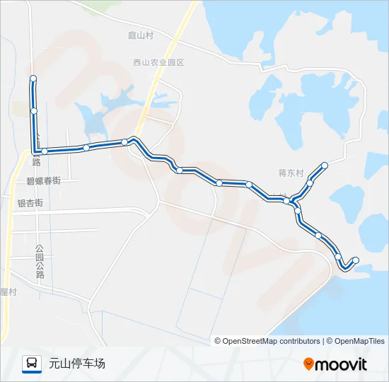 696路 Bus Line Map