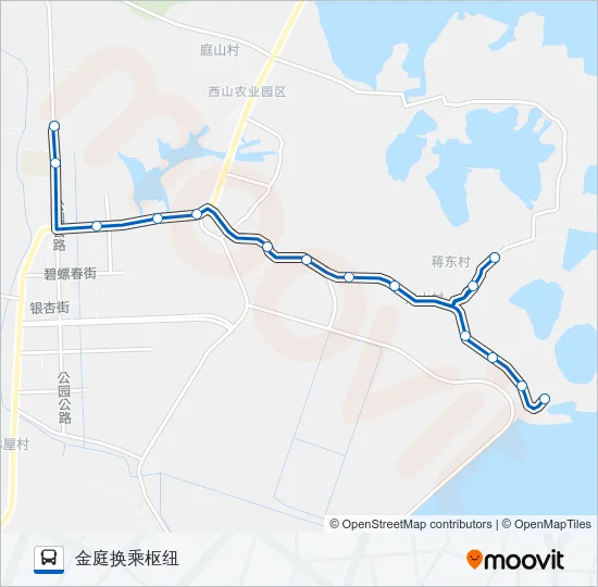 696路 Bus Line Map