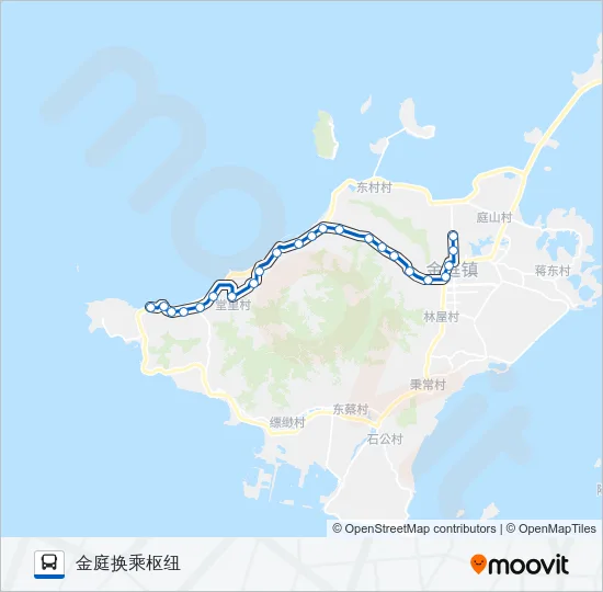 697路 Bus Line Map