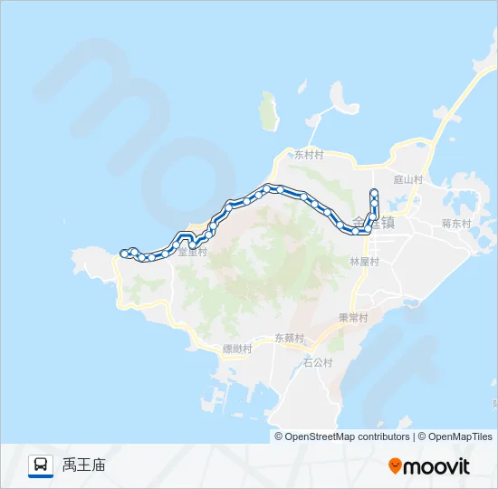 697路 Bus Line Map