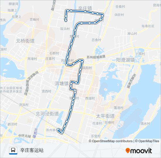 711路 bus Line Map