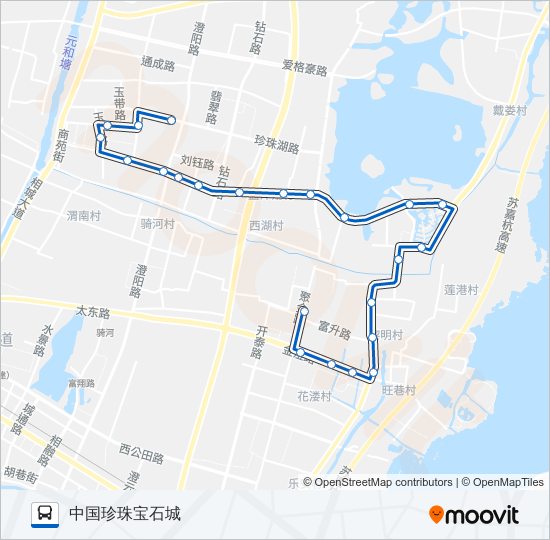 804路 bus Line Map
