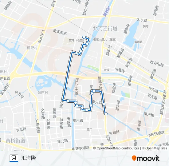 806路 Bus Line Map