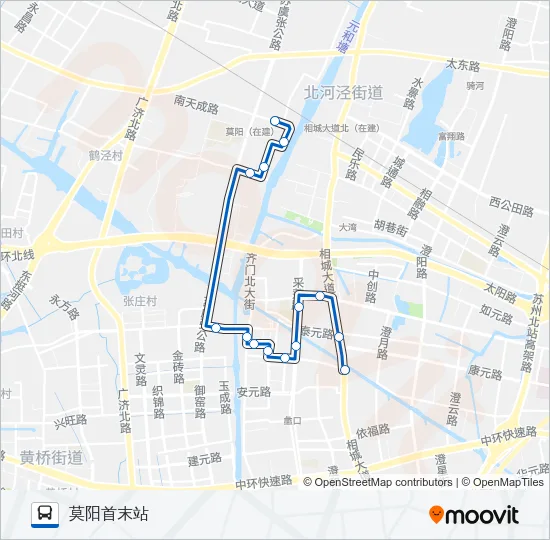 806路 Bus Line Map