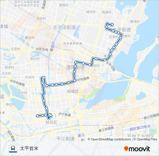 808路 Bus Line Map