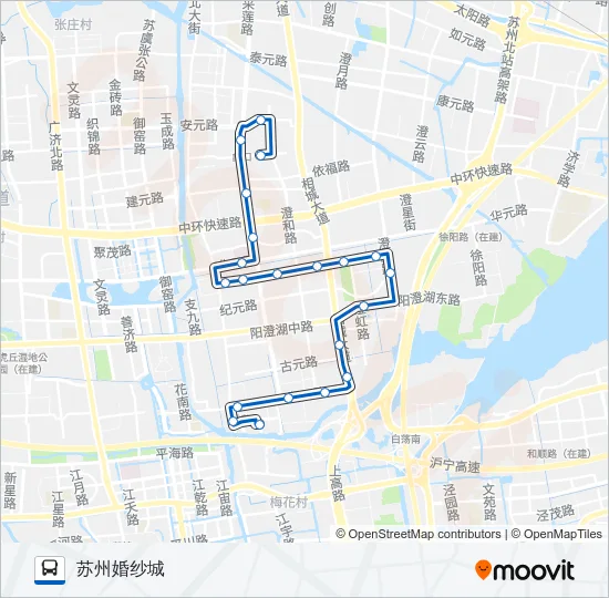 809路 Bus Line Map