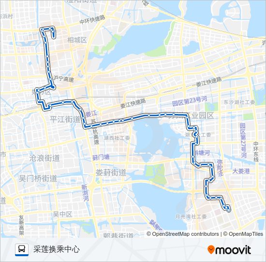 公交812路的线路图