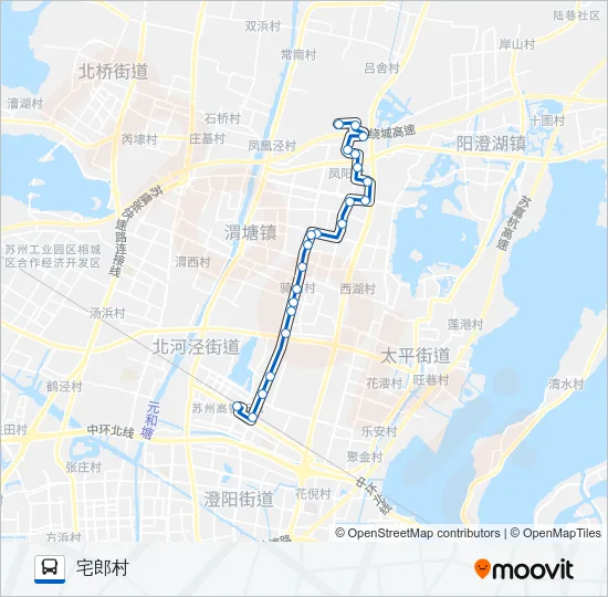 813路 Bus Line Map